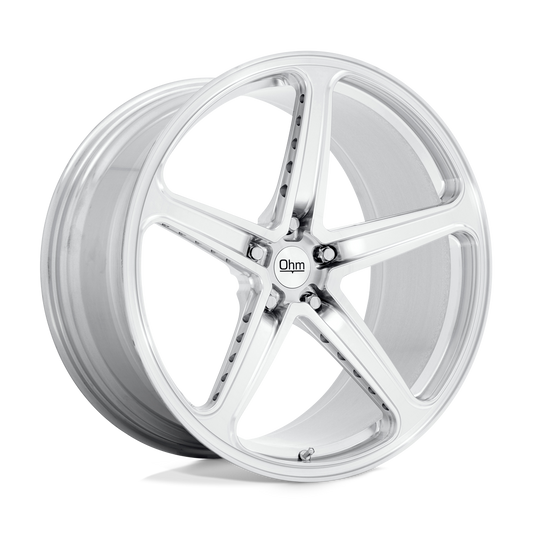OHM AMP 21X10.5 30 5X120/5X4.72 SILVER MACHINED