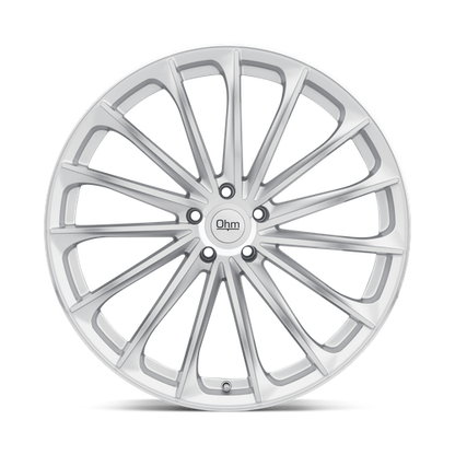 OHM PROTON 19X8.5 30 5X114.3 SILVER W/ MIRROR FACE