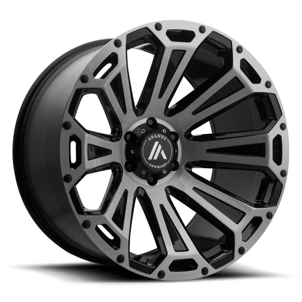 Asanti Off Road AB813 CLEAVER 20X10 -12 6X139.7/6X5.5 Black-Brushed