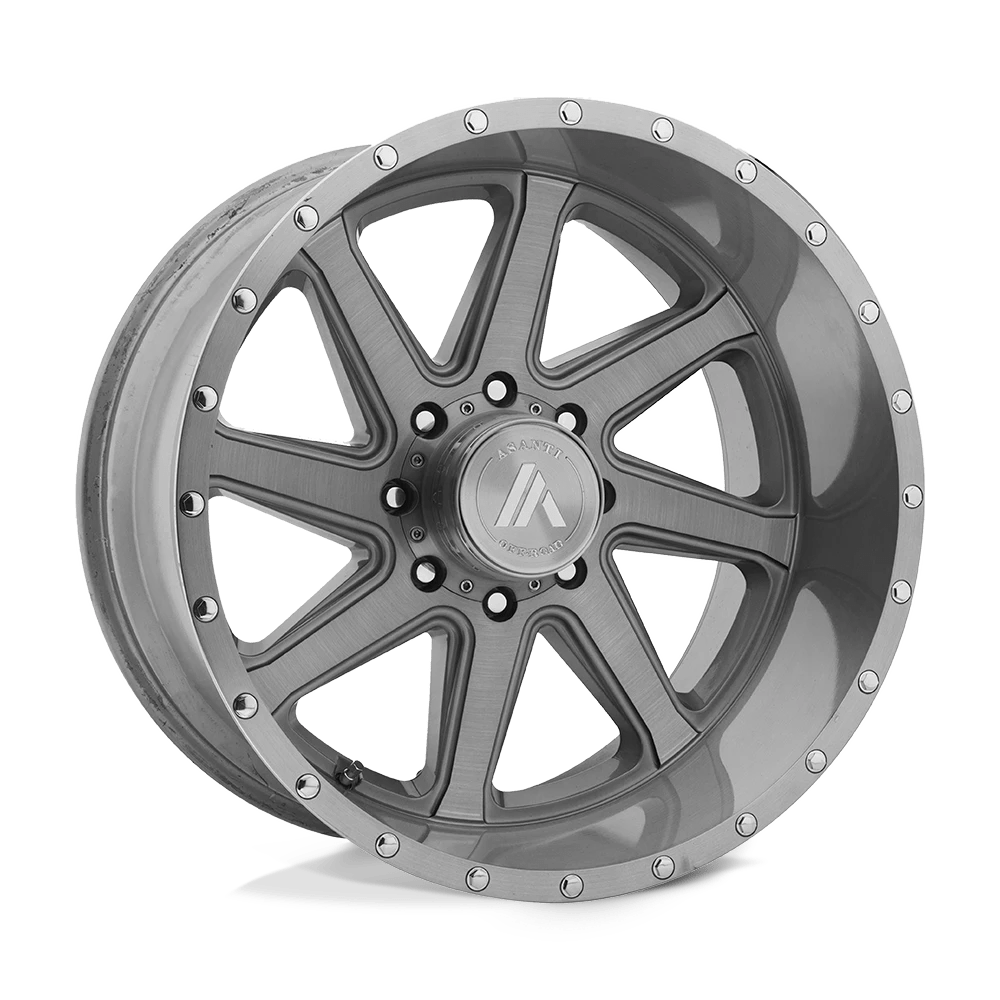Asanti Off Road AB814 WINDMILL 22X10 -20 6X135 TITANIUM-BRUSHED