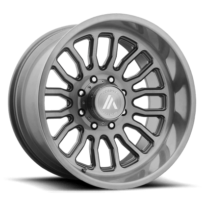 Asanti Off Road AB815 WORKHORSE 20X10 -12 8X165.1/8X6.5 Titanium-Brushed