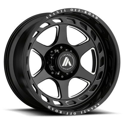 Asanti Off Road AB816 ANVIL 20X9 18 6X135/6X5.3 Gloss Black Milled