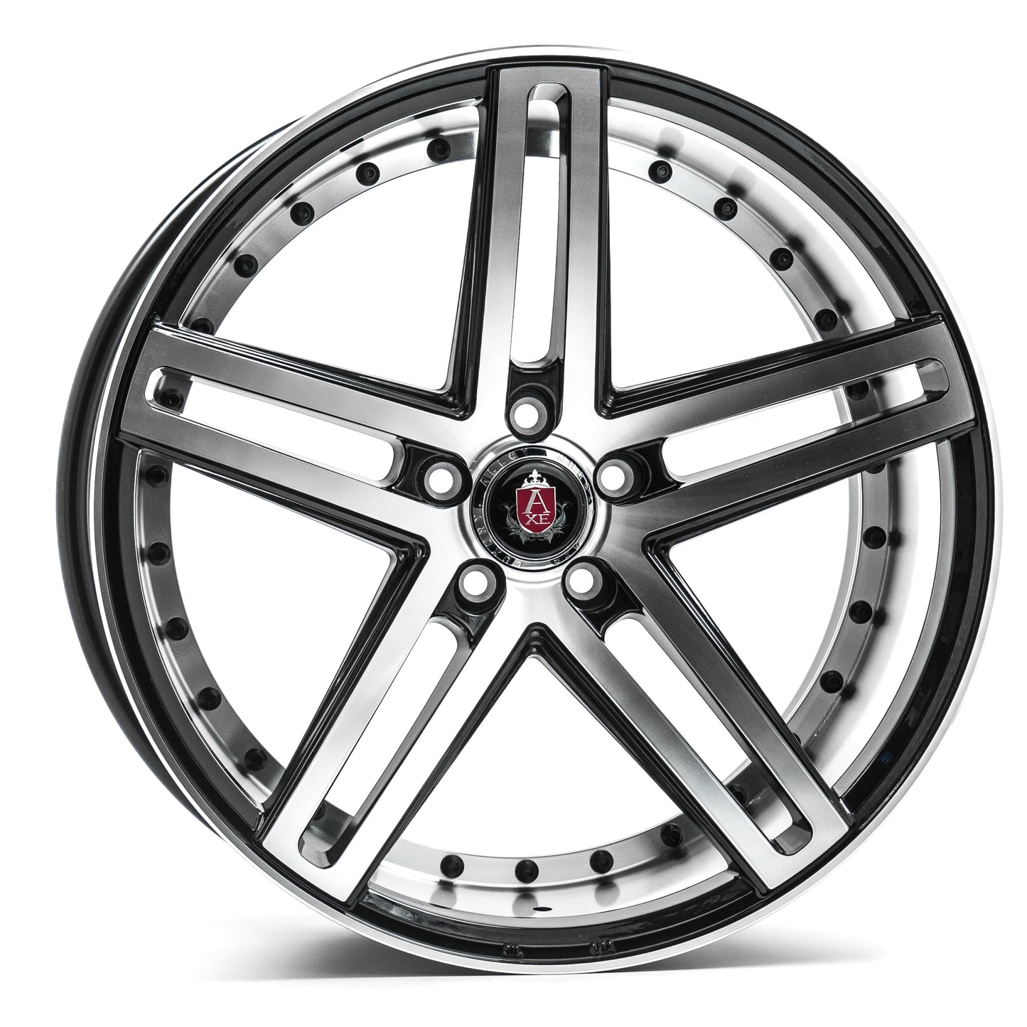 AXE EX20 19x8.5 +40 BLANK GLOSS BLACK FACE/MACHINE BARREL