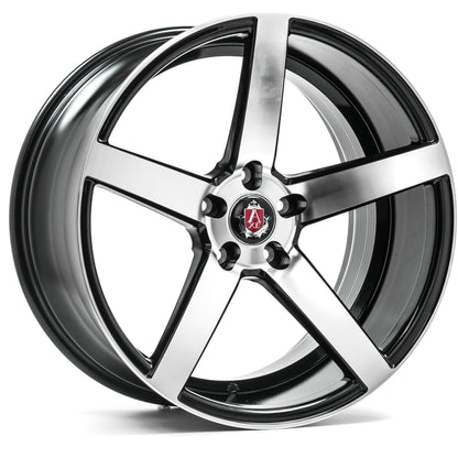 AXE EX18 20X10.5 25 BLANK BLACK AND POLISHED FACE
