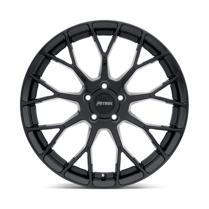 Petrol P2B 16X7 40 5X100 GLOSS BLACK