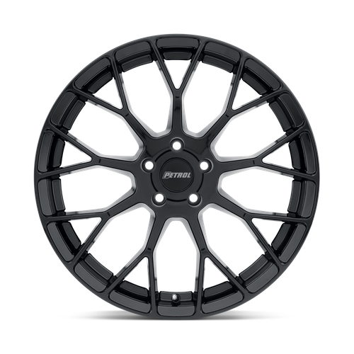 Petrol P2B 16X7 40 4X100 GLOSS BLACK