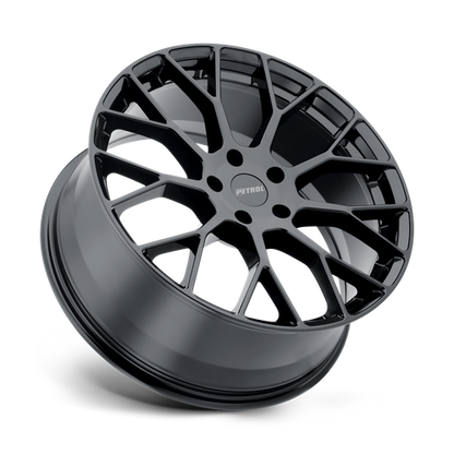 Petrol P2B 16X7 40 5X100 GLOSS BLACK