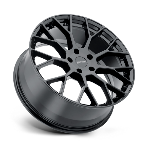 Petrol P2B 16X7 40 4X100 GLOSS BLACK