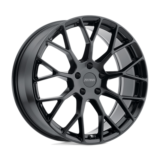 Petrol P2B 16X7 40 5X114.3/5X4.5 GLOSS BLACK