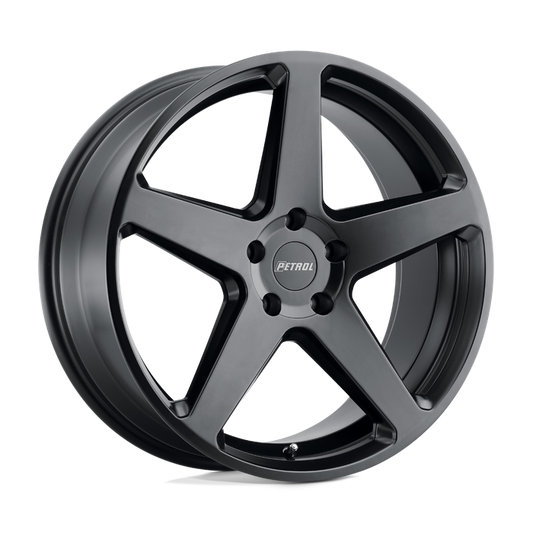 Petrol P2C 18X8 40 5X110/5X110 SEMI GLOSS BLACK