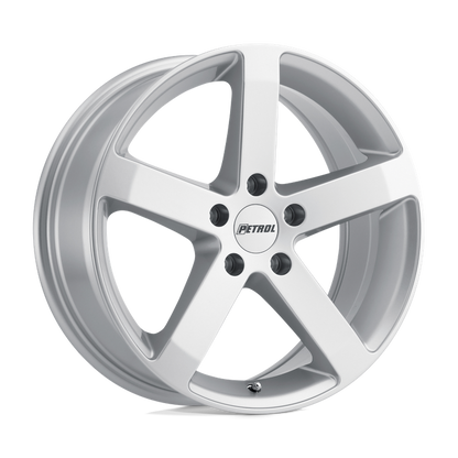 Petrol P3B 16X7 38 5X100/5X100 GLOSS SILVER
