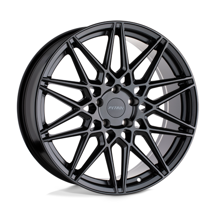 Petrol P3C 17X8 40 5X115/5X115 SEMI GLOSS BLACK