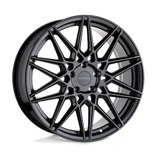 Petrol P3C 18X8 40 5X115/5X115 SEMI GLOSS BLACK