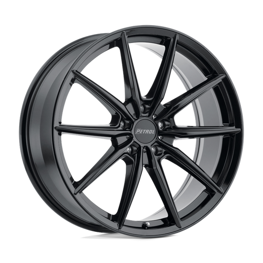 Petrol P4B 19X8 40 5X112/5X112 GLOSS BLACK