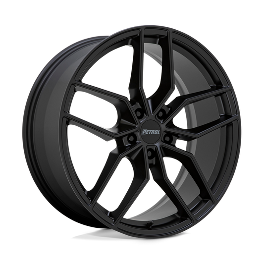 Petrol P5C 19X8 40 5X114.3/5X4.5 MATTE BLACK