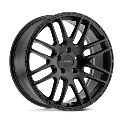 Petrol P6A 19X8 35 5X100/5X100 MATTE BLACK