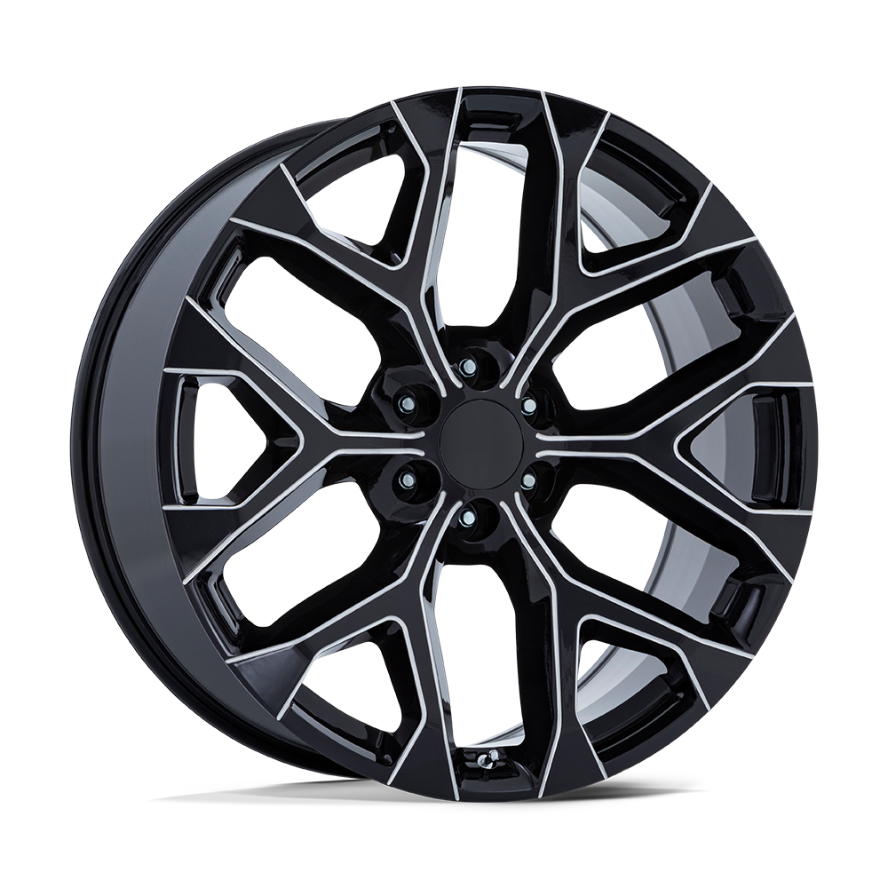 PERFORMANCE REPLICAS PR177 20X9 24 6X139.7 GLOSS BLACK MILLED