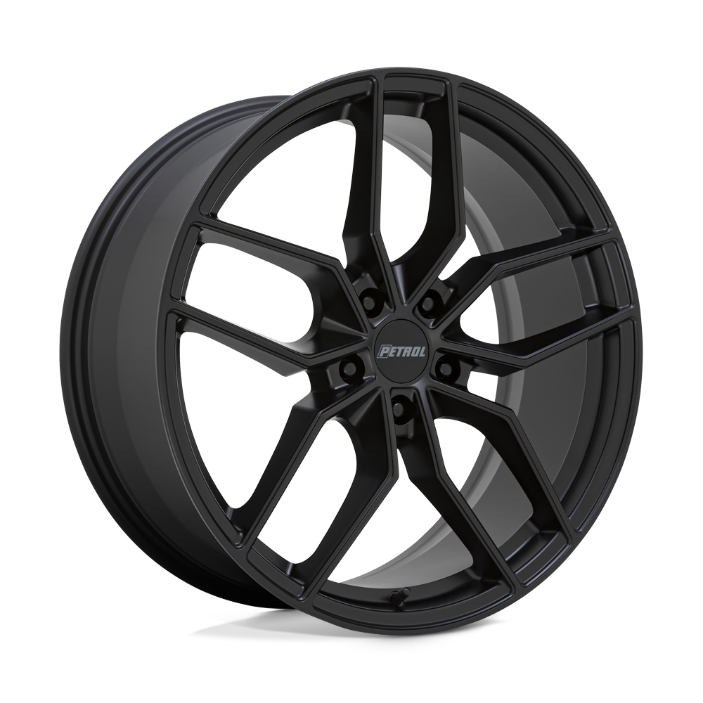 Petrol P5C 17X8 40 5X114.3/5X4.5 MATTE BLACK