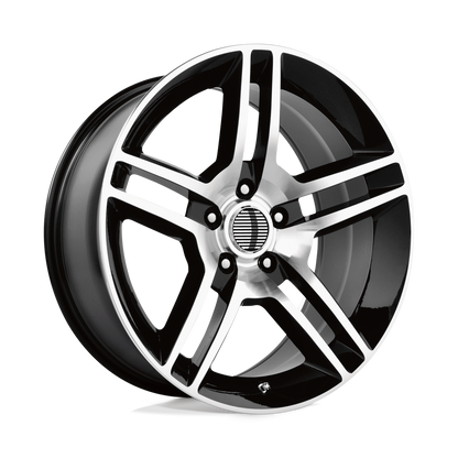 PERFORMANCE REPLICAS PR101 19X8.5 30 5X114.3/5X4.5 Gloss Black Machined