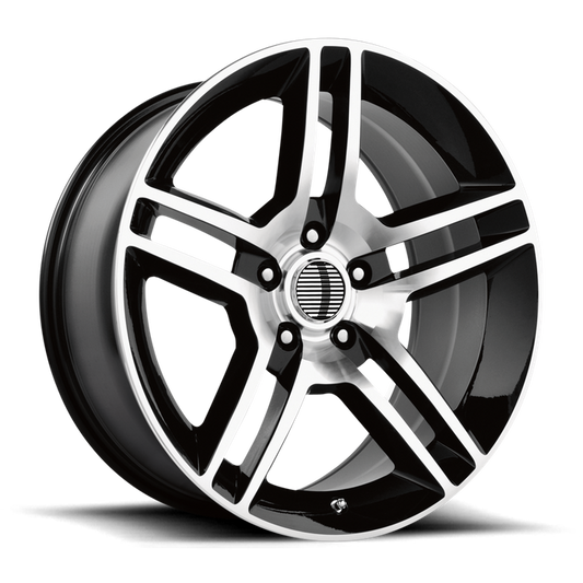 PERFORMANCE REPLICAS PR101 18X10 24 5X114.3/5X4.5 Gloss Black Machined