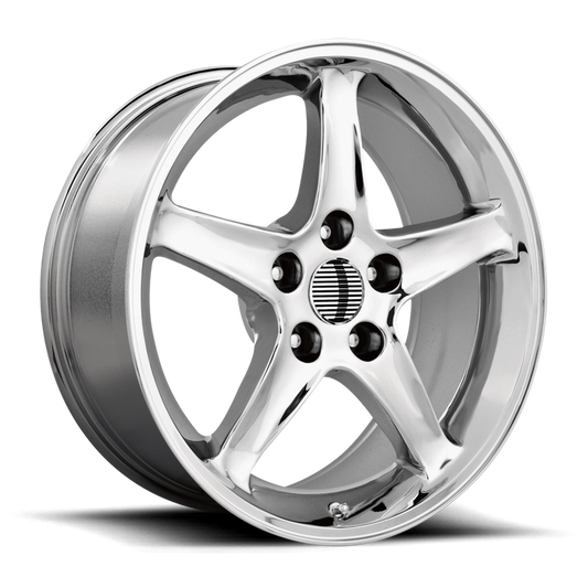 PERFORMANCE REPLICAS PR102 17X9 18 4X108/4X4.25 Chrome