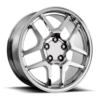 PERFORMANCE REPLICAS PR105 17X9.5 54 5X120.65/5X4.75 Chrome