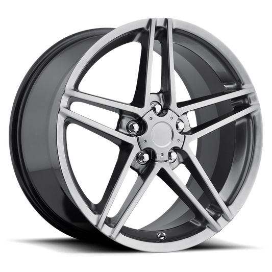 PERFORMANCE REPLICAS PR117 17X8.5 49 5X120.65/5X4.75 Hyper Black