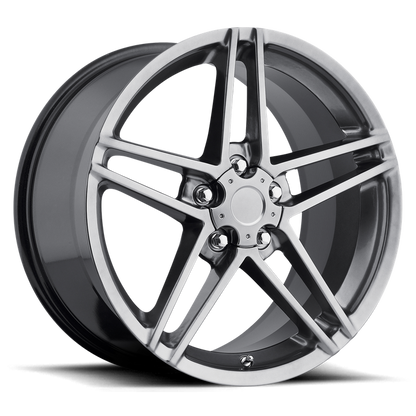 PERFORMANCE REPLICAS PR117 18X9.5 40 5X120.65/5X4.75 Hyper Black