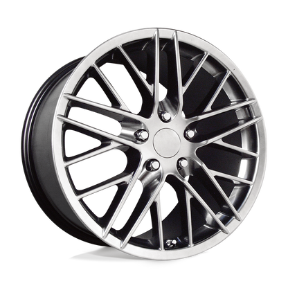 PERFORMANCE REPLICAS PR121 19X10 56 5X120.65/5X4.75 Hyper Silver Dark