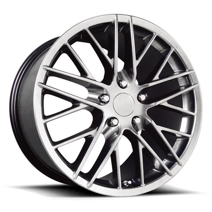 PERFORMANCE REPLICAS PR121 17X8.5 49 5X120.65/5X4.75 Hyper Silver Dark