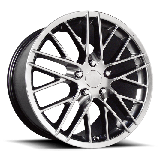 PERFORMANCE REPLICAS PR121 17X8.5 49 5X120.65/5X4.75 Hyper Silver Dark
