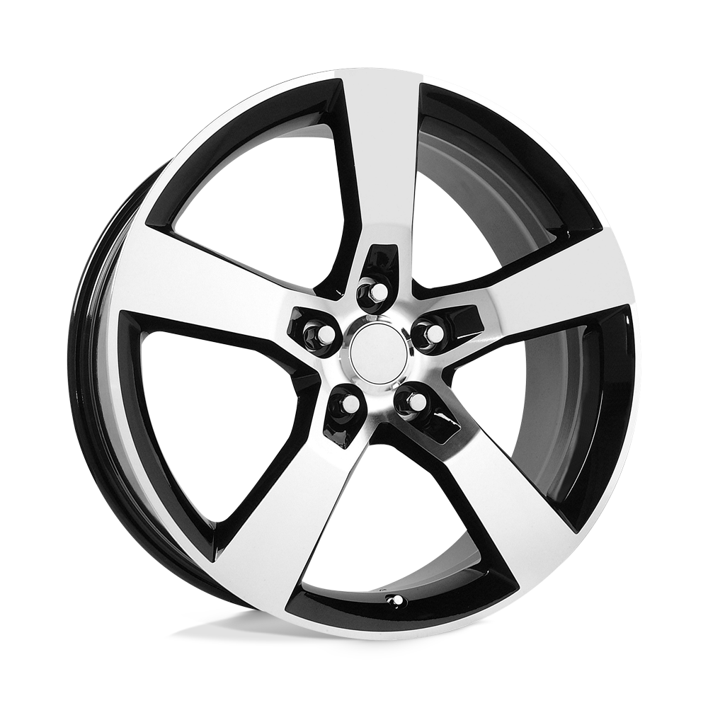 PERFORMANCE REPLICAS PR125 20X8 35 5X120/5X4.72 Gloss Black Machined