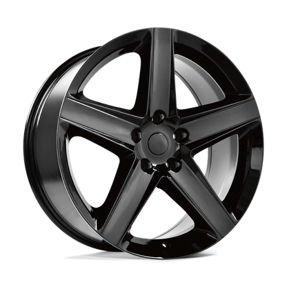 PERFORMANCE REPLICAS PR129 20X9 34 5X127/5X5.0 Black Chrome