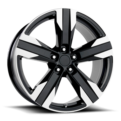 PERFORMANCE REPLICAS PR135 20X8 29 5X120/5X4.72 Gloss Black Machined
