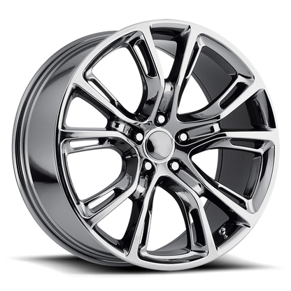 PERFORMANCE REPLICAS PR137 22X9 34 5X127/5X5.0 Black Chrome