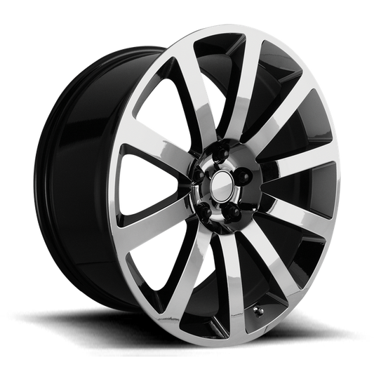 PERFORMANCE REPLICAS PR146 20X9 26 5X115/5X115 Black Chrome PVD