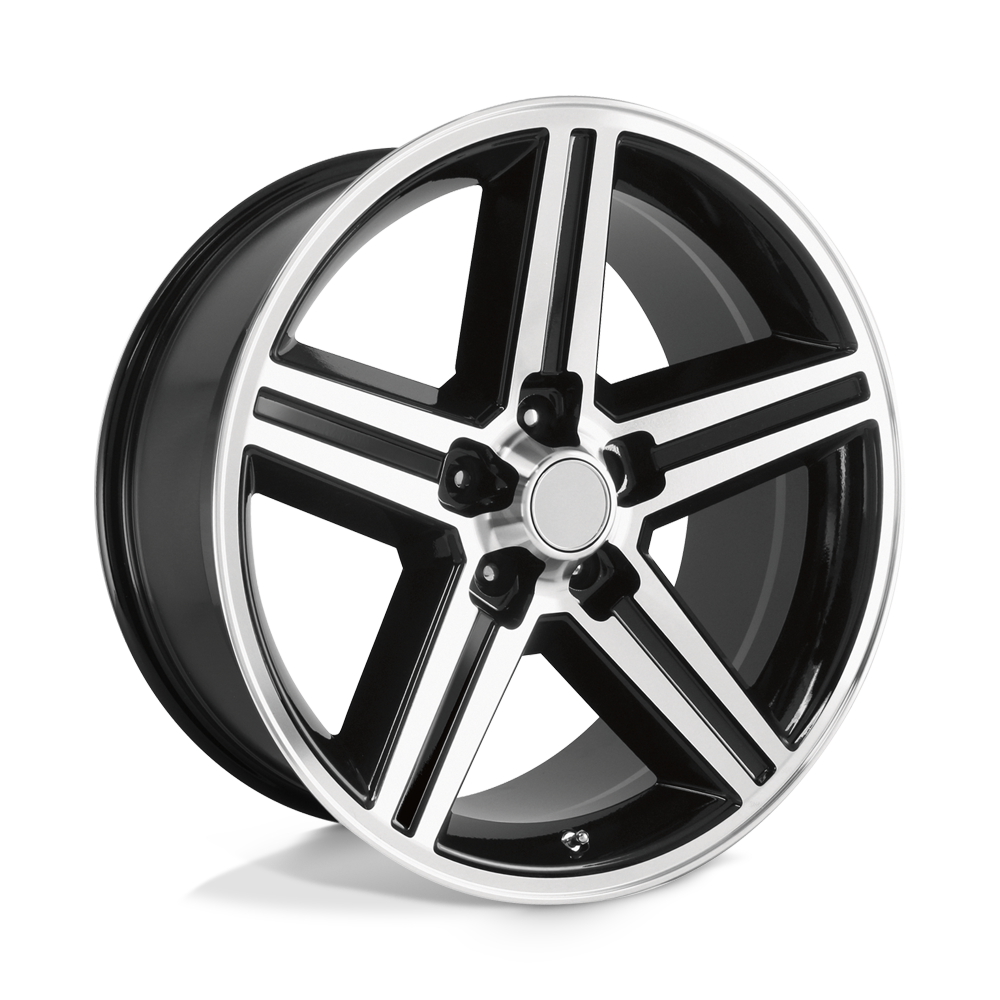 PERFORMANCE REPLICAS PR148 20X8 0 5X127/5X5.0 Gloss Black Machined