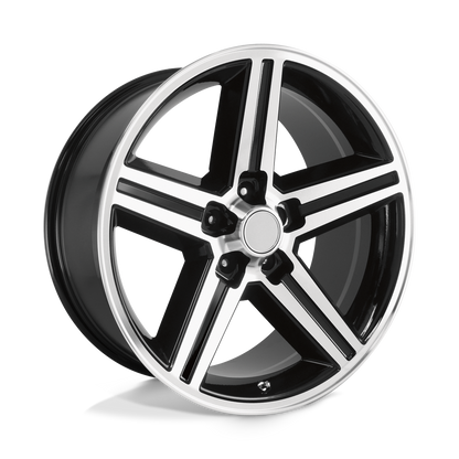 PERFORMANCE REPLICAS PR148 20X8 0 5X127/5X5.0 Gloss Black Machined