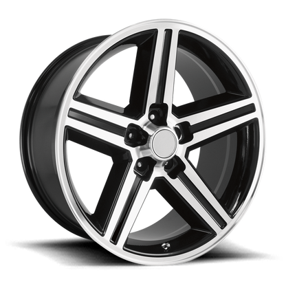 PERFORMANCE REPLICAS PR148 20X8 0 5X120.65/5X4.75 Gloss Black Machined