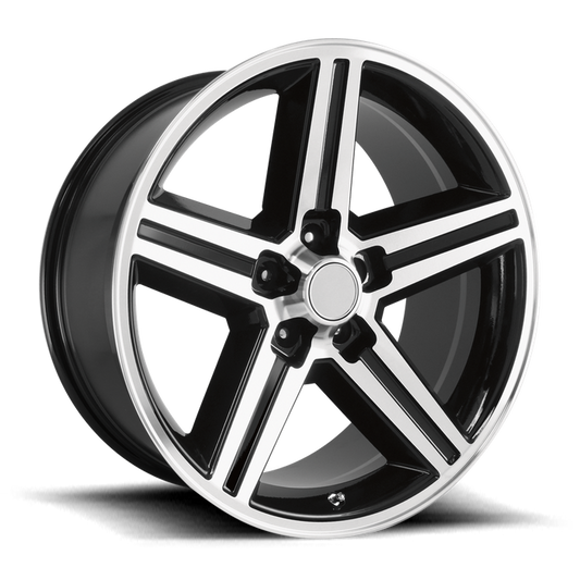 PERFORMANCE REPLICAS PR148 16X8 0 5X120.65/5X4.75 Gloss Black Machined