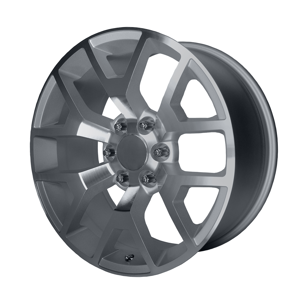PERFORMANCE REPLICAS PR150 20X9 27 6X139.7/6X5.5 Silver Machined