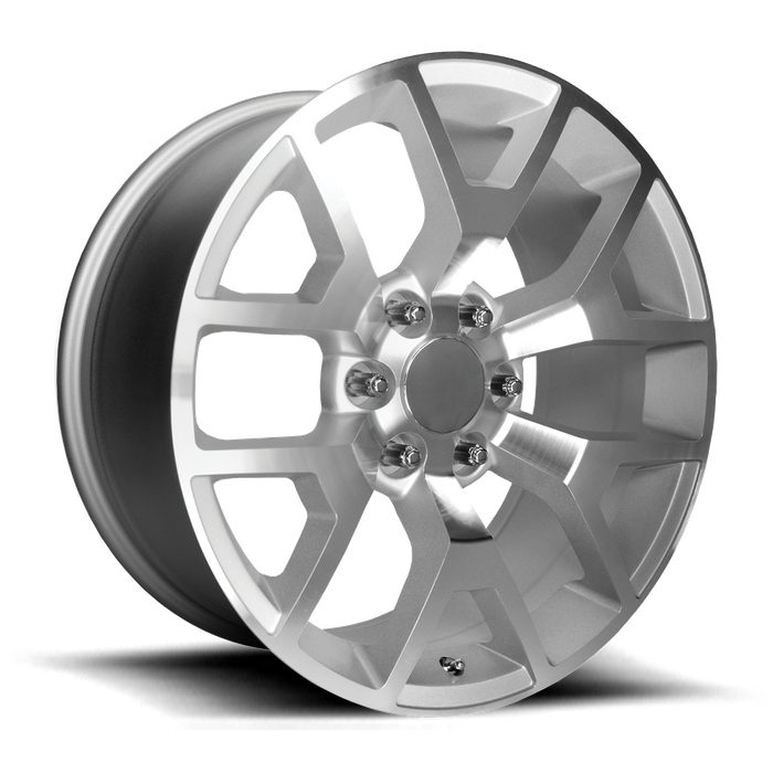 PERFORMANCE REPLICAS PR150 20X9 27 6X139.7/6X5.5 Silver Machined