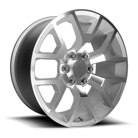 PERFORMANCE REPLICAS PR150 20X9 27 6X139.7/6X5.5 Silver Machined