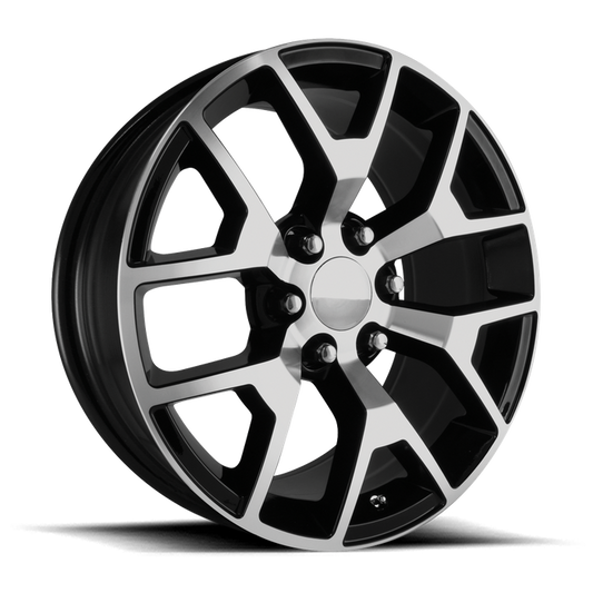 PERFORMANCE REPLICAS PR150 20X9 27 6X139.7/6X5.5 Gloss Black/Machined