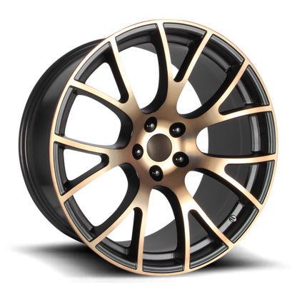 PERFORMANCE REPLICAS PR161 20X10 18 5X115/5X115 Black Bronze