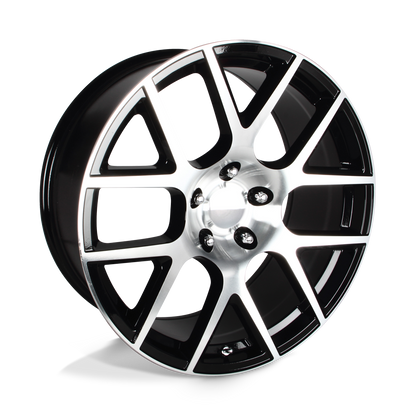 PERFORMANCE REPLICAS PR163 20X9 20 5X115/5X115 Gloss Black Machined
