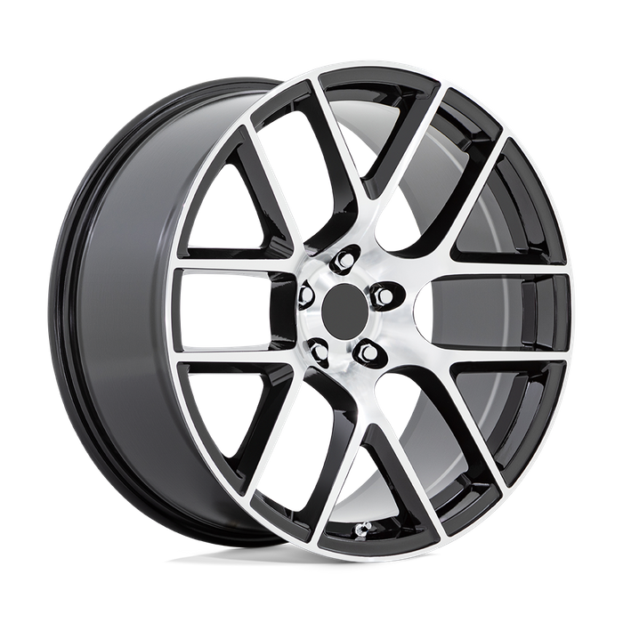 PERFORMANCE REPLICAS PR163 20X9 20 5X115/5X115 Gloss Black Machined