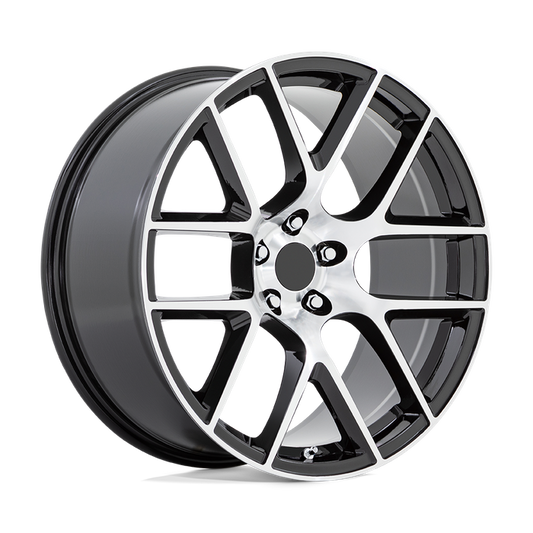 PERFORMANCE REPLICAS PR163 20X9 20 5X115/5X115 Gloss Black Machined