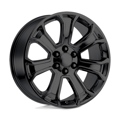 PERFORMANCE REPLICAS PR166 22X9 24 6X139.7/6X5.5 Gloss Black