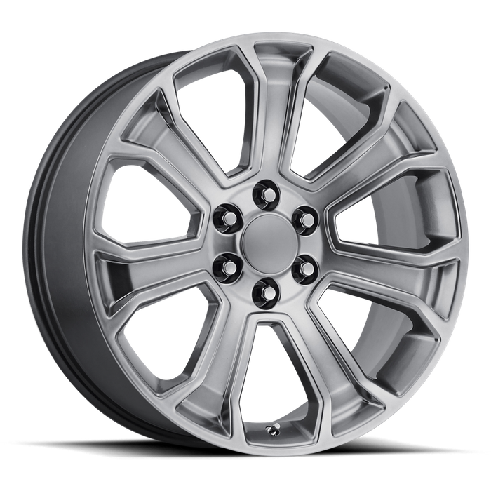 PERFORMANCE REPLICAS PR166 20X9 24 6X139.7/6X5.5 Hyper Silver
